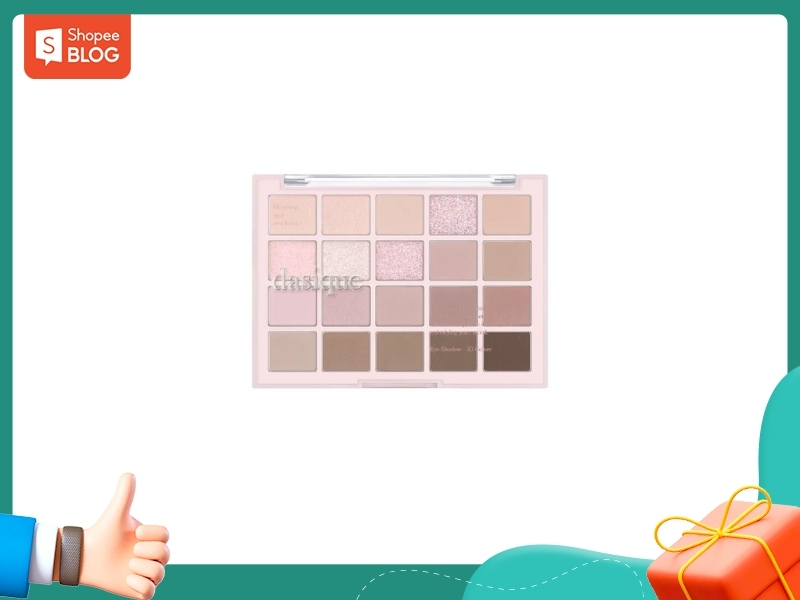 Bảng mắt 20 ô dasique Mood Shadow Palette 10.5g
