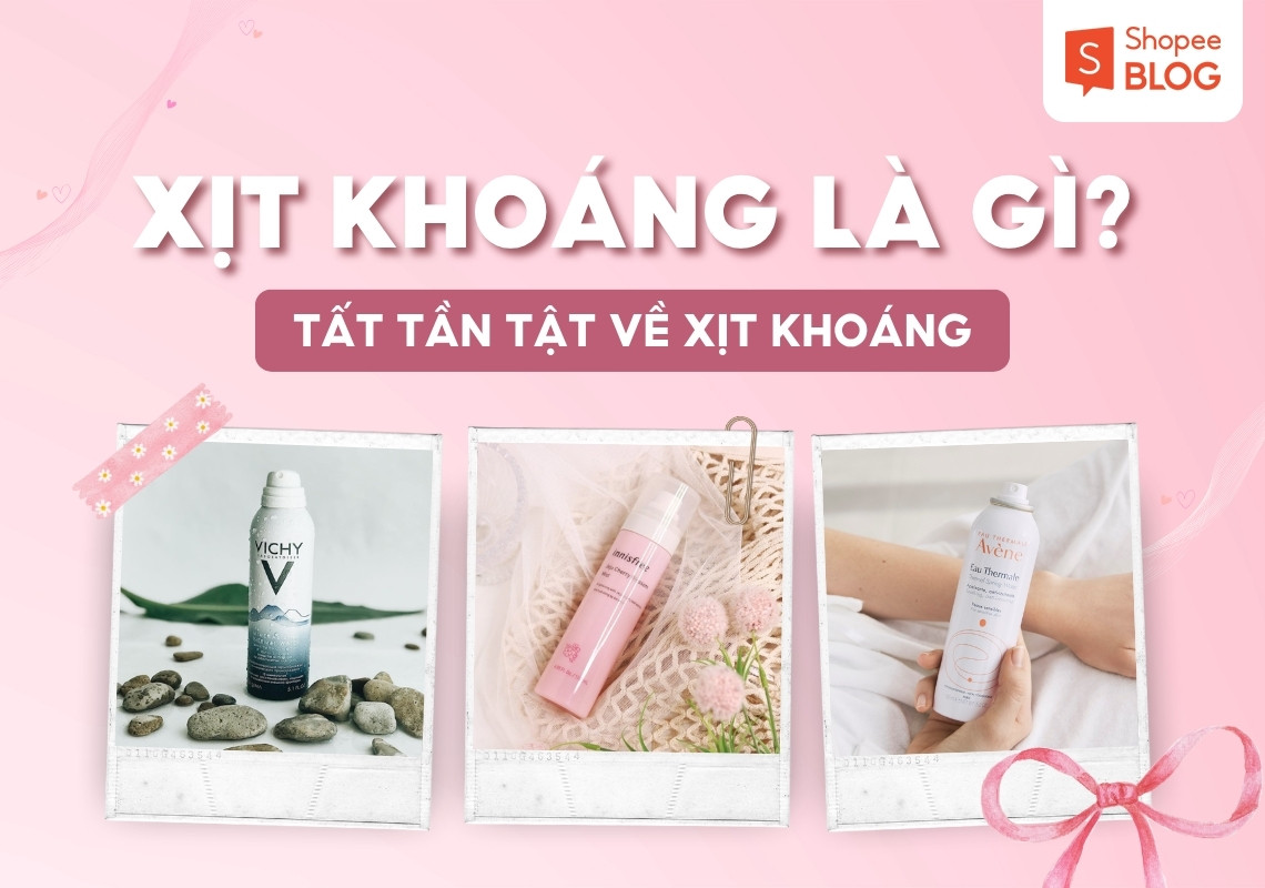 xịt khoáng là gì
