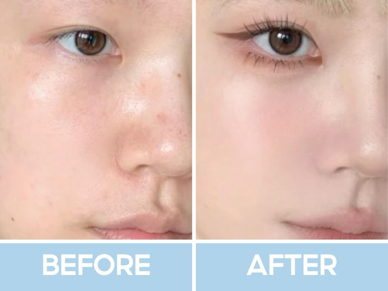 Hiệu quả khi dùng cọ nền tiên cá Amortals