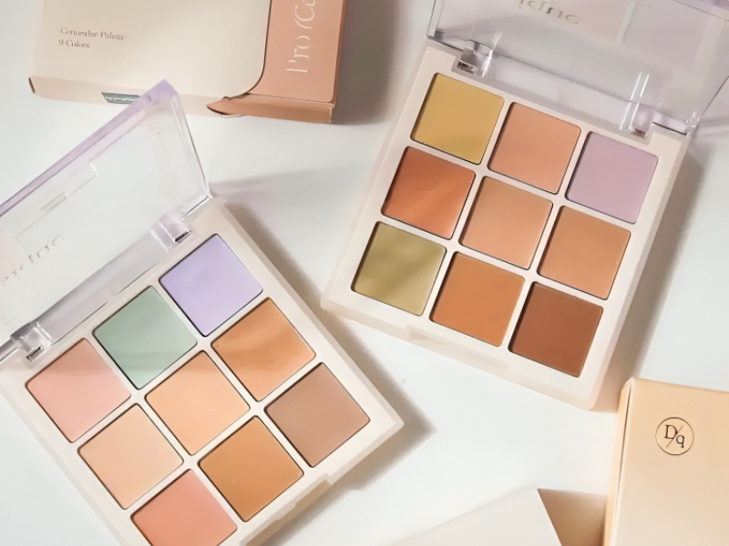 Bảng che khuyết điểm triệt sắc 9 ô Dasique Pro Concealer Palette