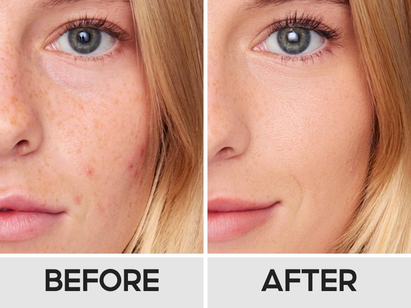 Hiệu quả lớp nền khi dùng cọ nền Bealy No.10