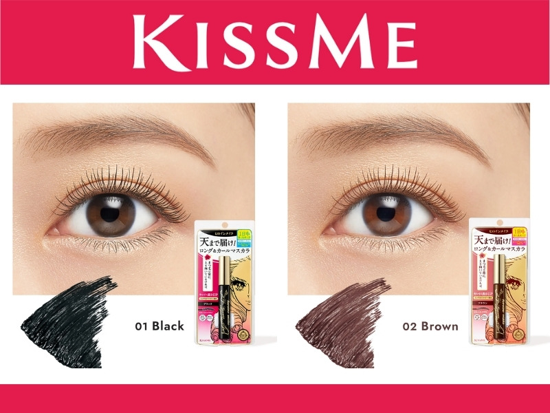 Bảng màu Kissme Heroine Make Long Up Mascara 