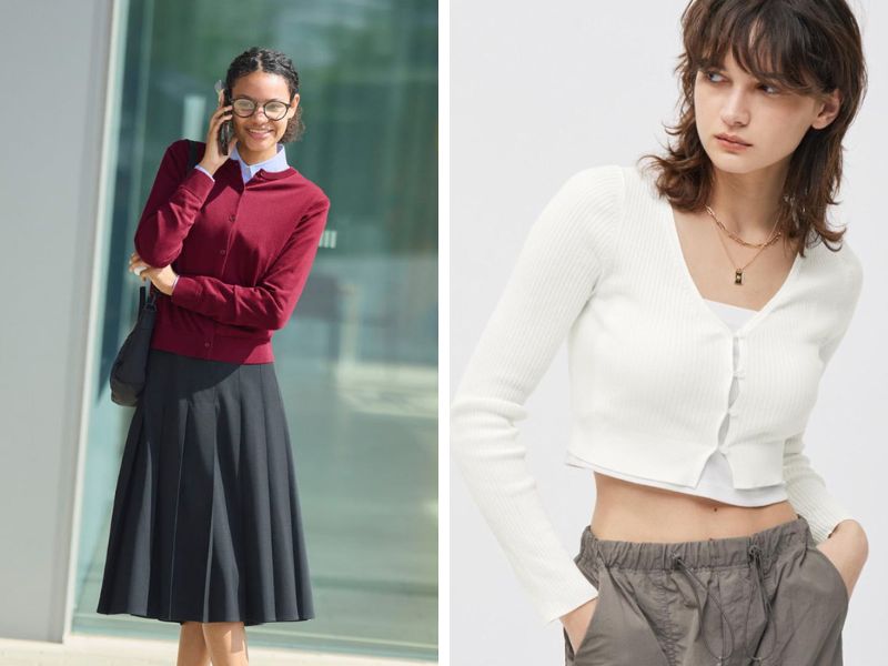 cardigan uv cut uniqlo