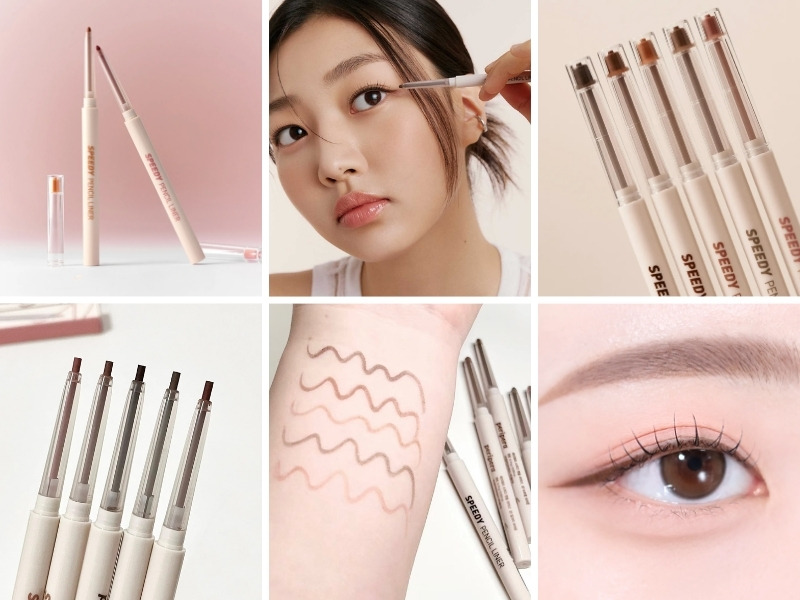 Top bút kẻ mắt tốt nhất Peripera Speedy Pencil Liner