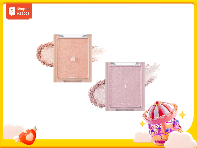 Phấn bắt sáng highlight Romand See-Through Veilighter