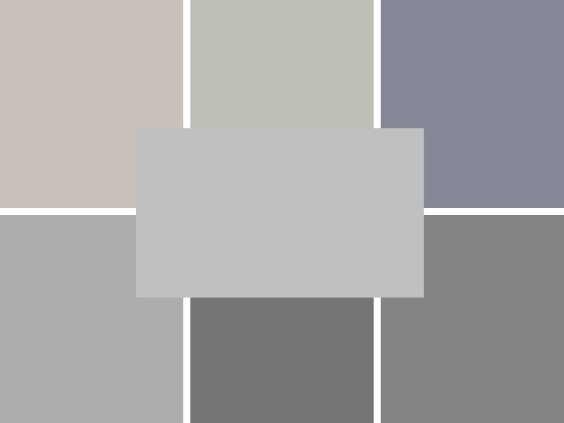 Biến thể của màu bạc