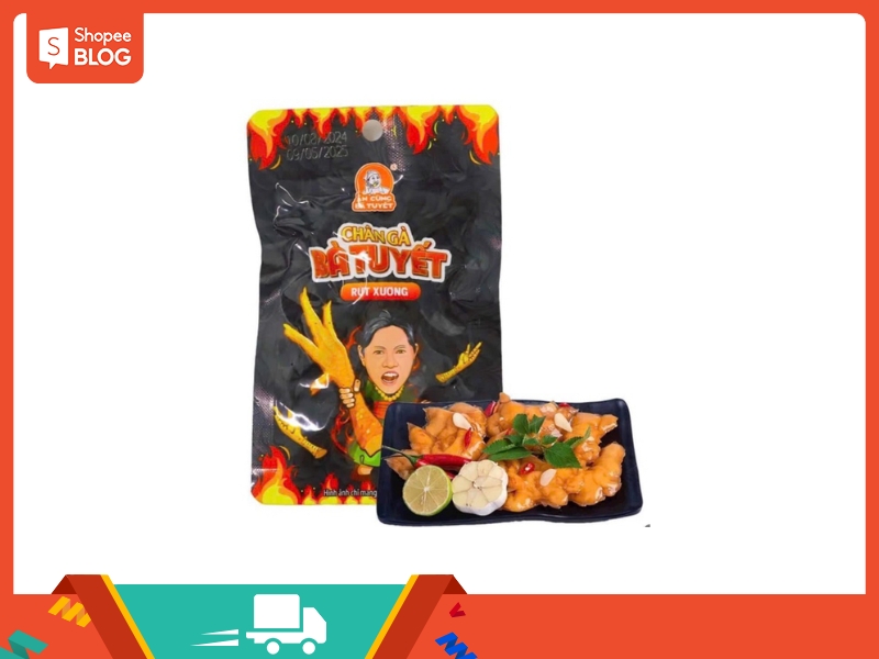 Chân gà rút xương tê cay của Ăn cùng bà Tuyết 