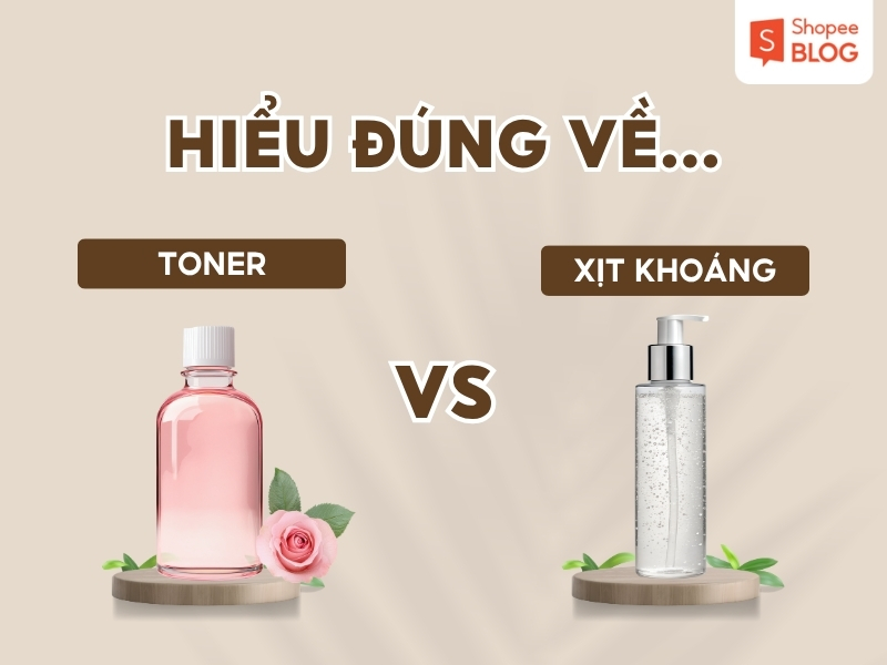 Hiểu đúng về xịt khoáng và toner trong skincare