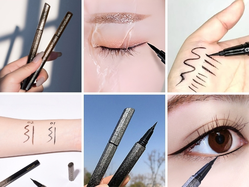 Bút kẻ mắt giá rẻ Sace Lady Inky Liquid Eyeliner 