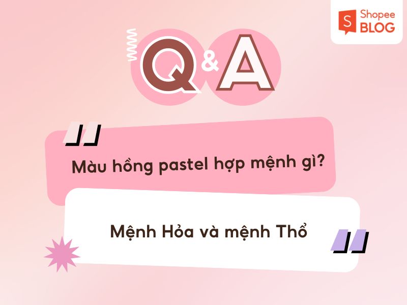 Phong thủy của màu hồng pastel  