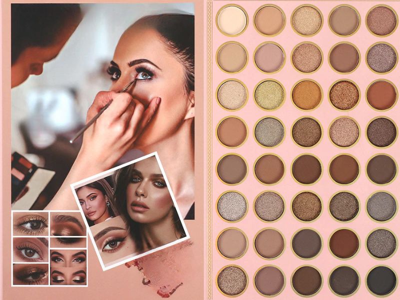 Bảng màu mắt phù hợp với tông da 