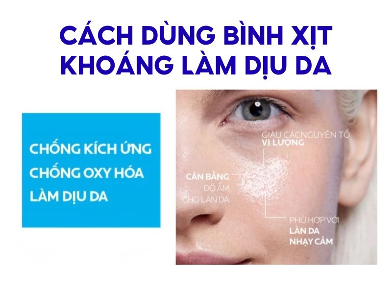 xịt khoáng làm mát da
