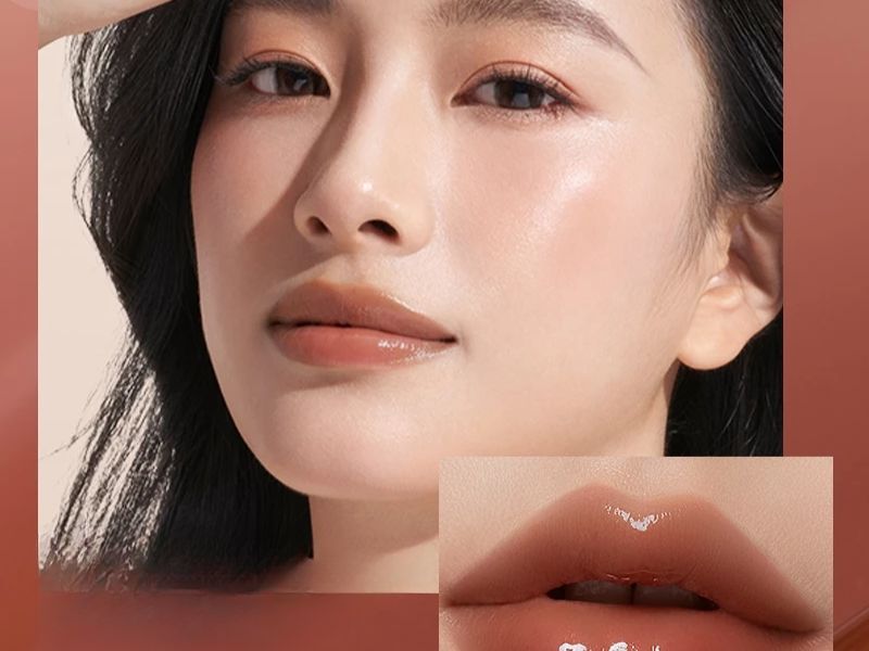 Tone makeup màu nâu latt