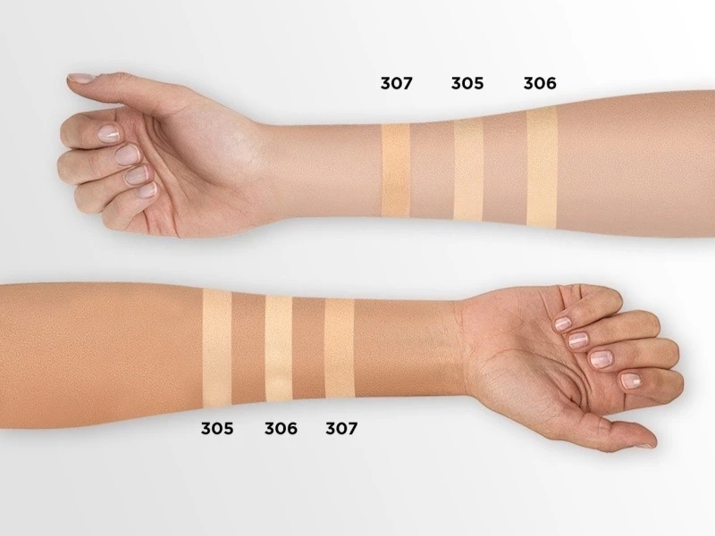 Bảng màu chi tiết của L'Oreal Paris Infallible Full Wear