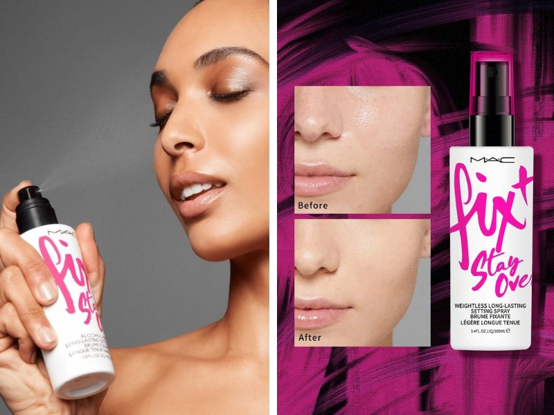 Công dụng của MAC Fix+ Stay Over Setting Spray