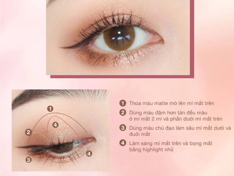 Tips đánh phấn mắt tự nhiên, đơn giản và cuốn hút 