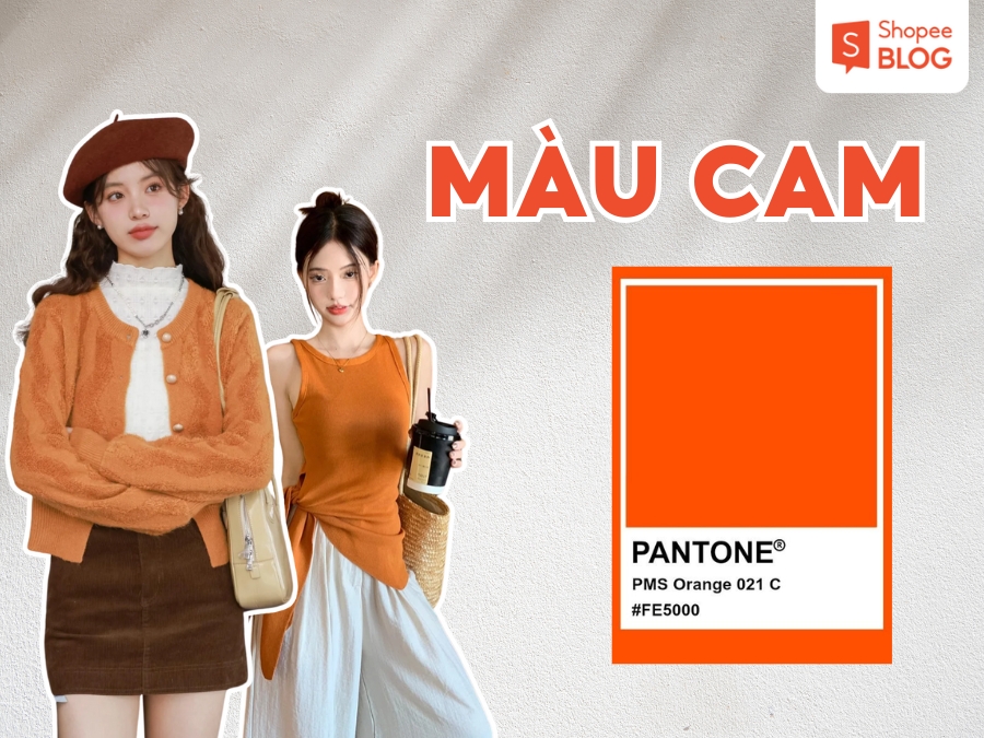 pantone màu cam