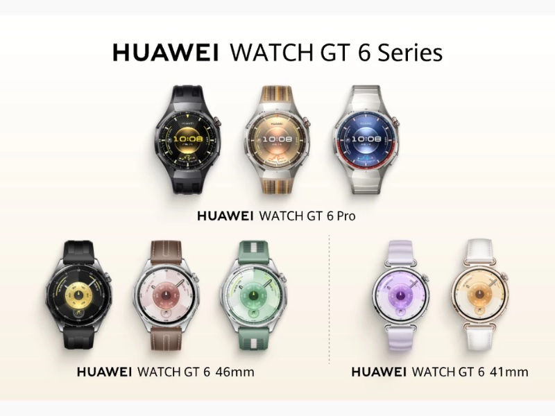 Các mẫu smartwatch HUAWEI Watch GT 6 Series
