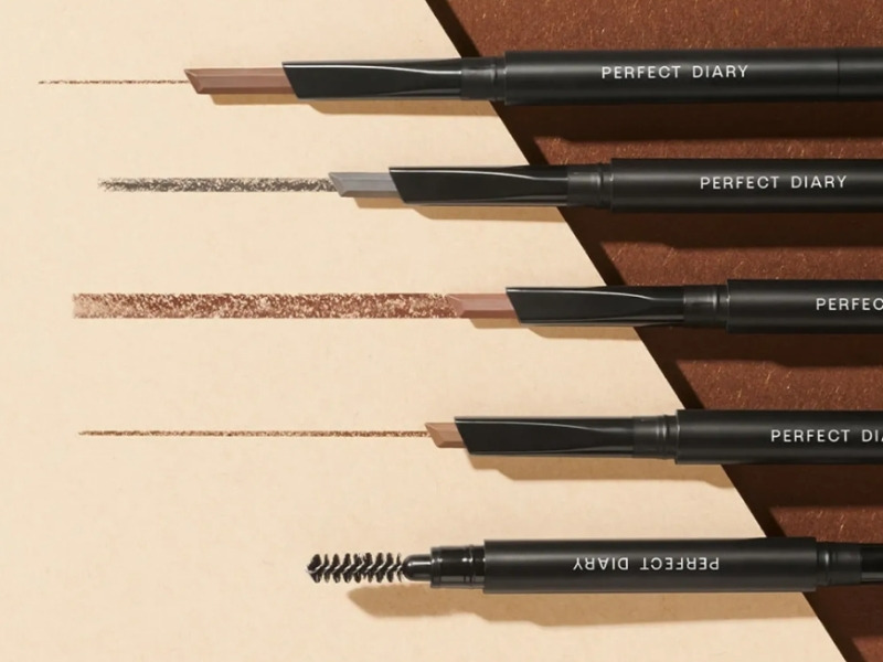 Perfect Diary Dual Ended Hexagonal Chiseled Eyebrow Pencil