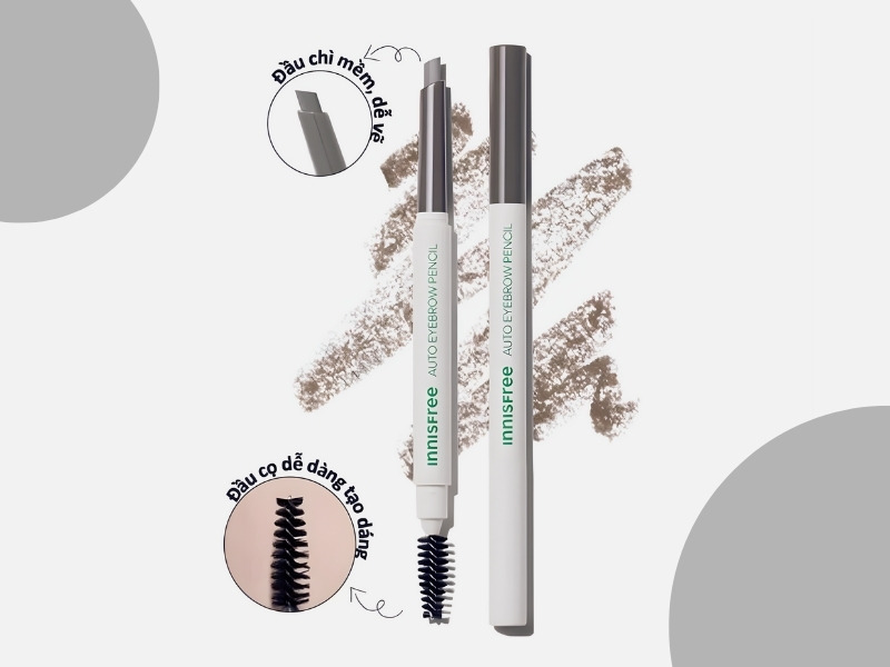 Chì kẻ lông mày cho người mới bắt đầu INNISFREE