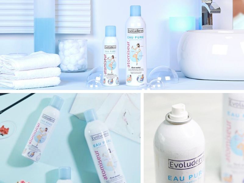Xịt khoáng Evoluderm có tốt không