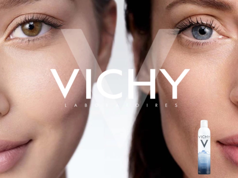 sau khi sử dụng xịt khoáng Vichy Mineralizing Thermal Water