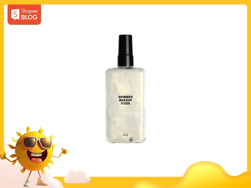 3CE Shimmer Makeup Fixer
