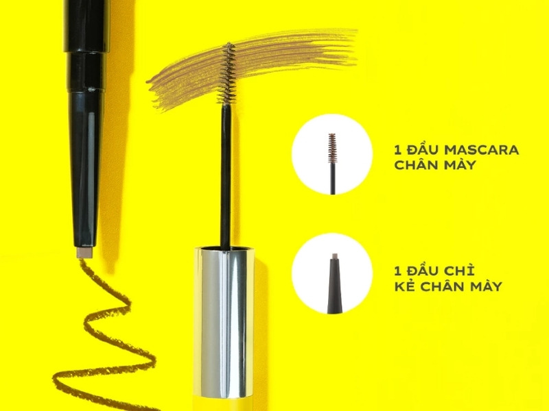 Chì kẻ mày 2 đầu Lemonade Dual Eyebrow
