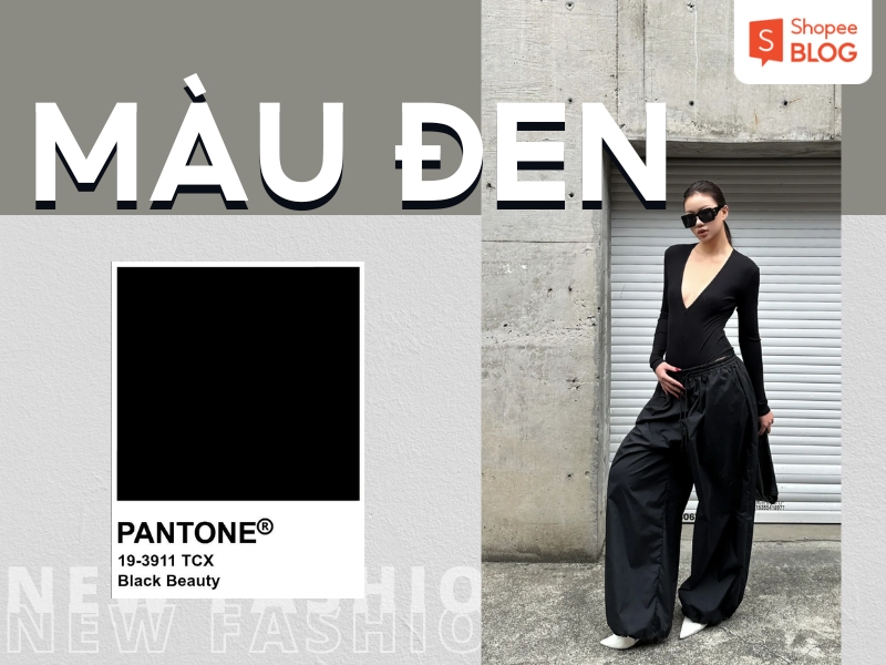 Gam màu đen trong thời trang