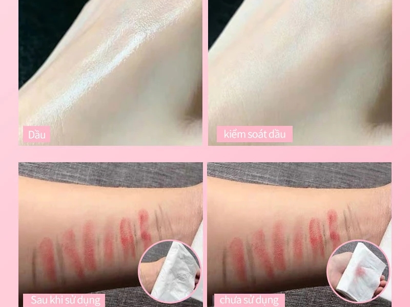 Trước & sau khi dùng Zeesea Lasting Makeup Setting Spray