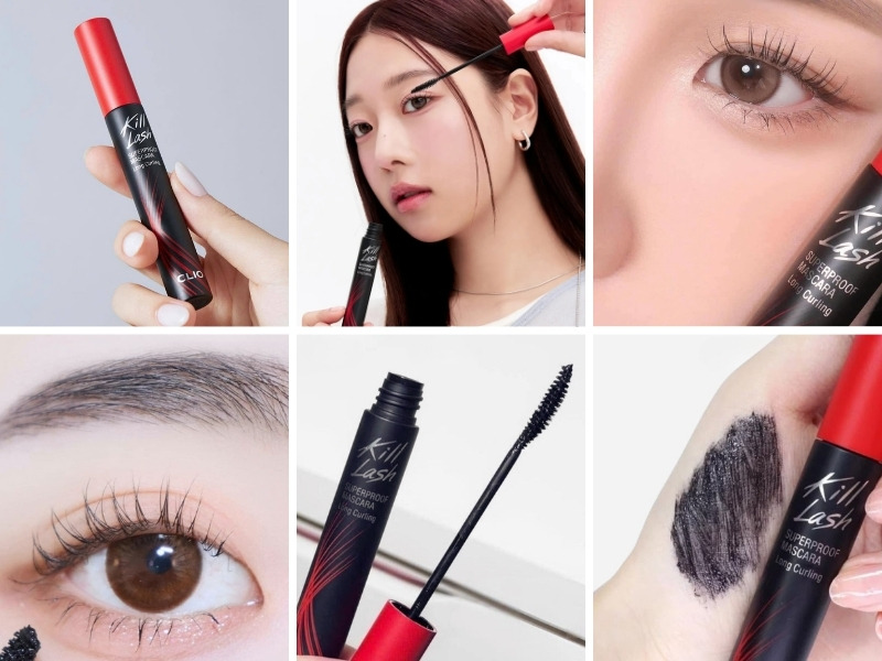 Chuốt mi Clio Kill Lash Superproof Long Curling