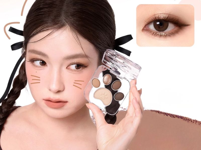 cách đánh phấn mắt khối có chiều sâu