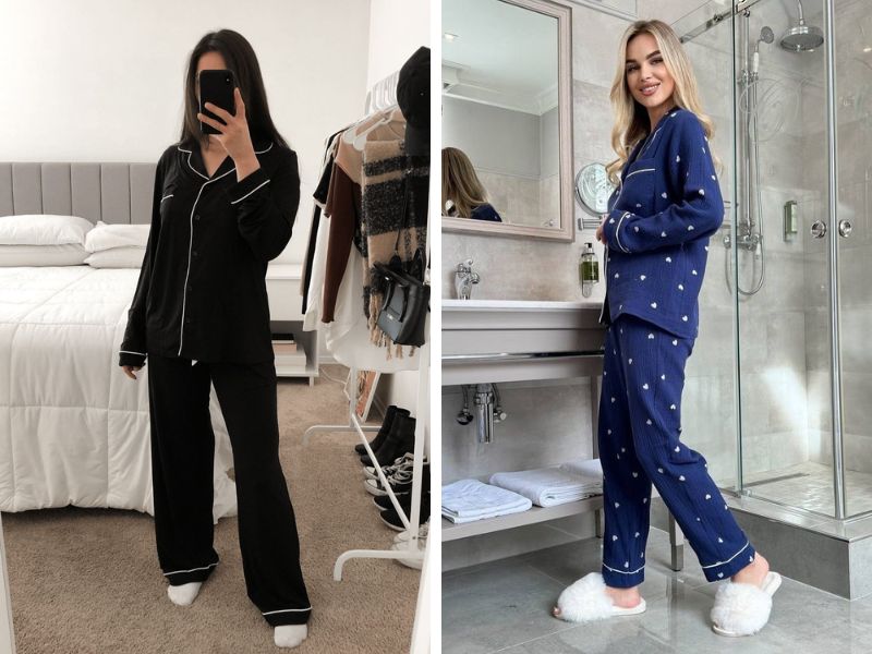 pijama dáng người đầy đặn