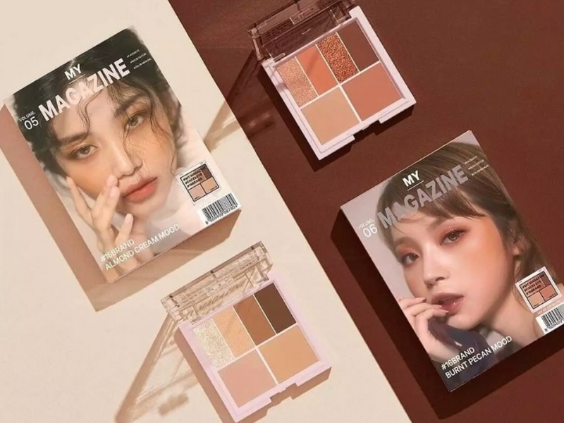 Phấn mắt Hàn Quốc Sixteen​ B​rand 16 M​y ​Magazine
