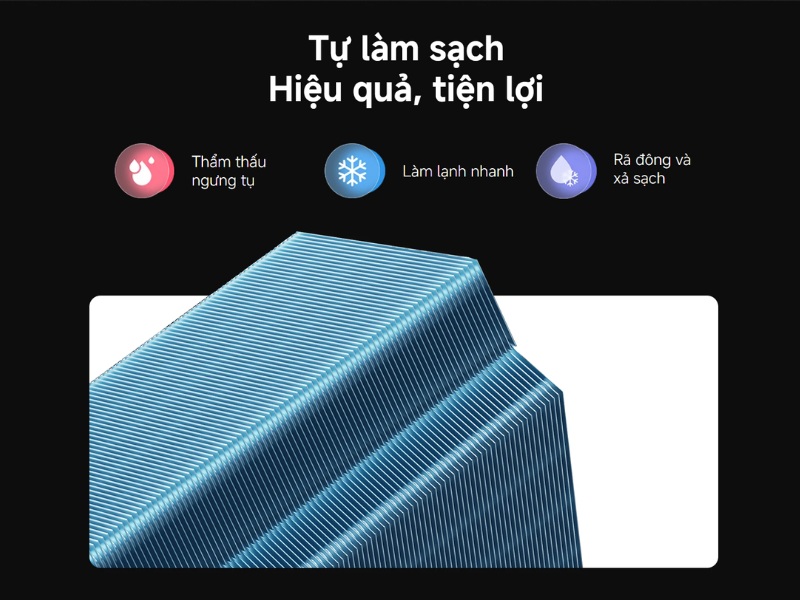 Chế độ tự làm sạch của điều hòa Xiaomi Mijia