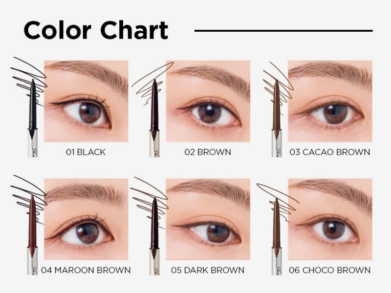 Bảng màu chì kẻ mắt Clio Sharp So Simple