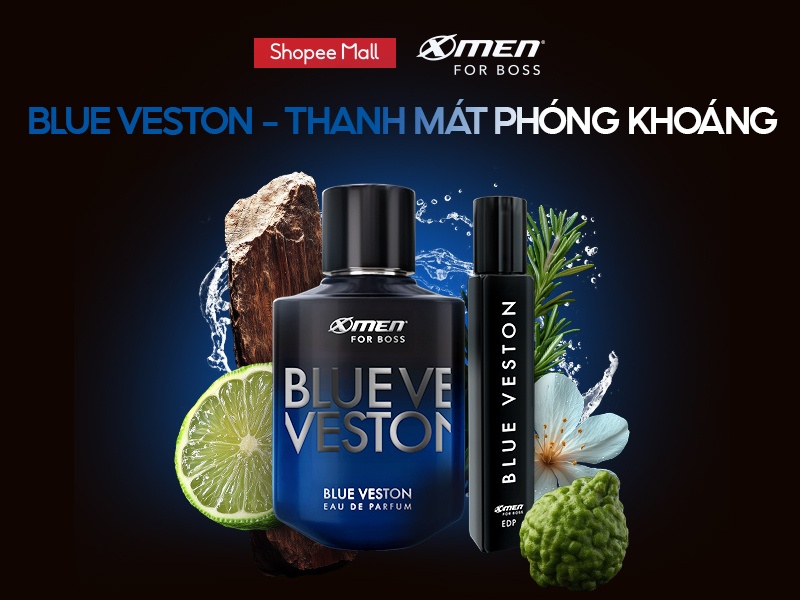 Nước hoa nam cao cấp X-Men For Boss Blue Veston