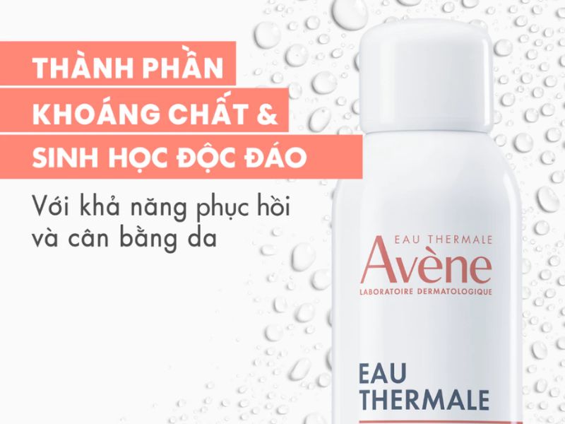 xịt khoáng cho da dầu Avene