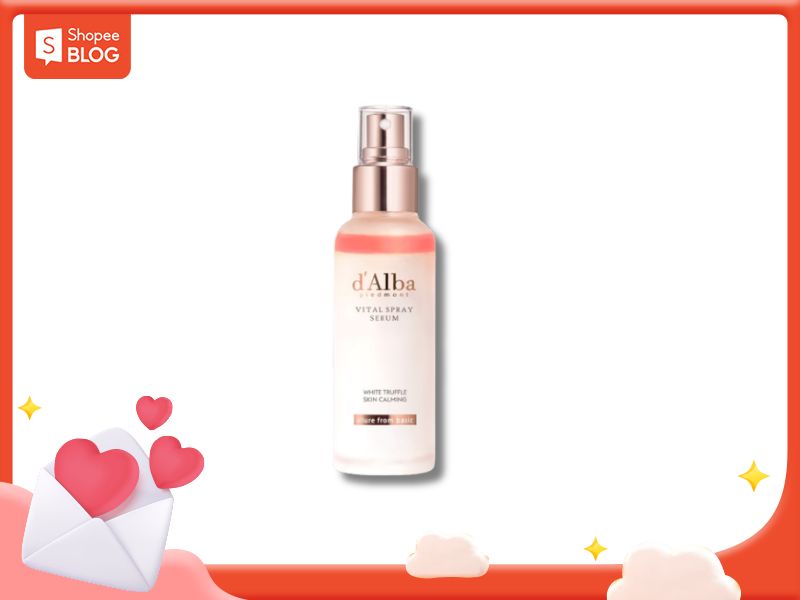 xịt khoáng cho da dầu d'alba