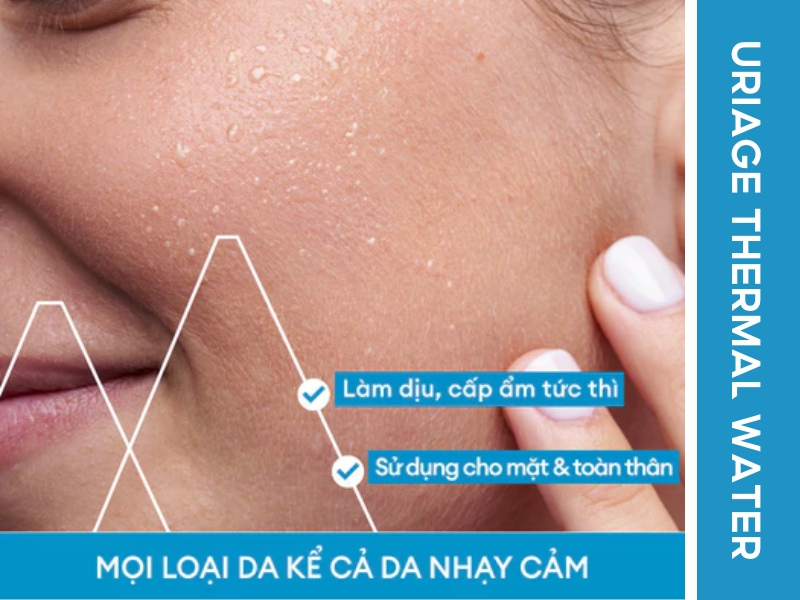Công dụng của Uriage Thermal Water