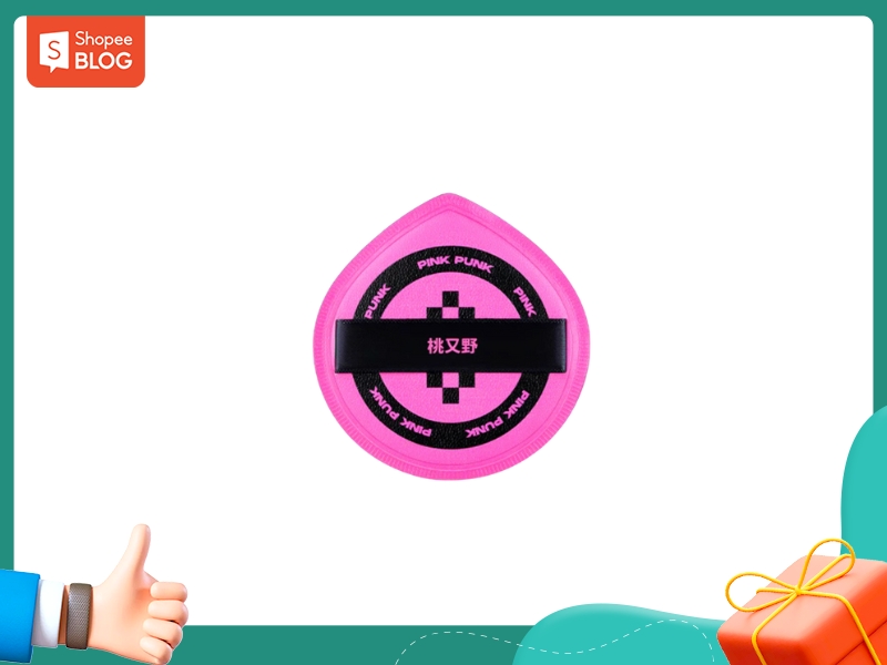 Bông mút PinkPunk 3pcs