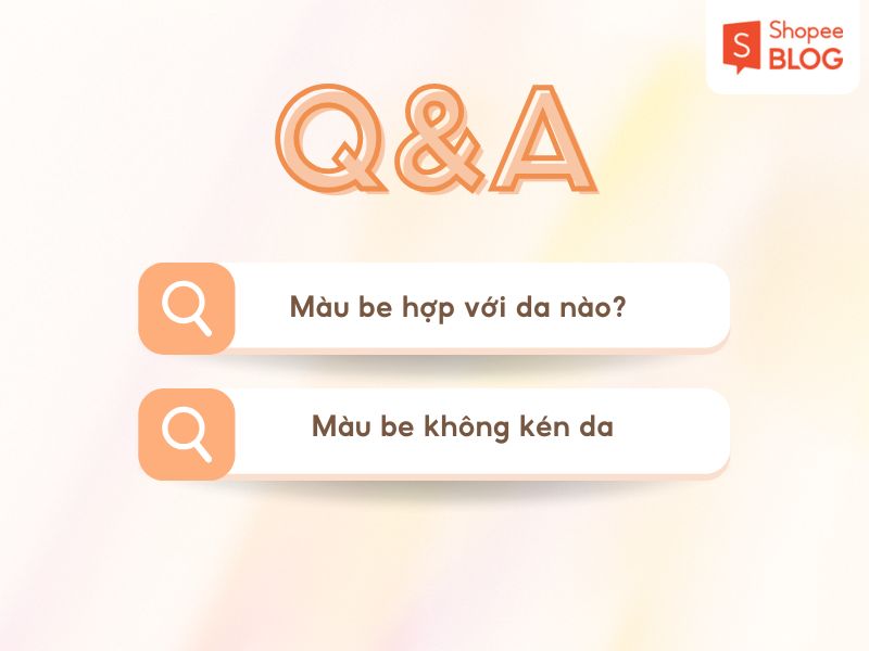 Màu be hợp với da