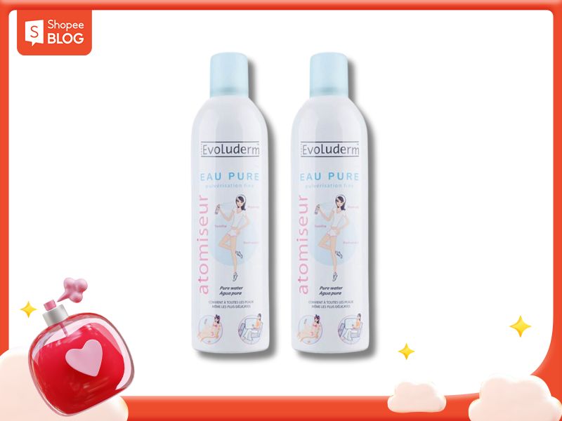 Xịt khoáng Evoluderm dành cho mọi loại da