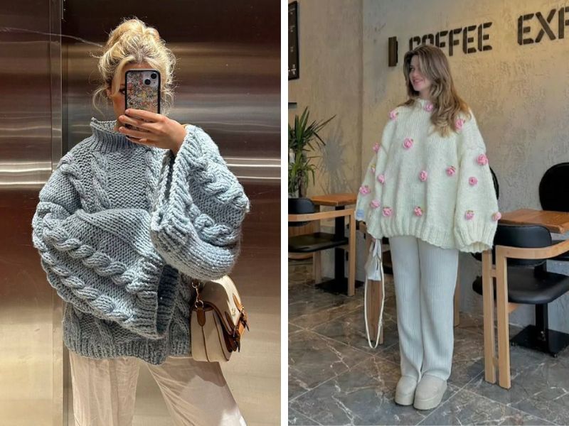 jumper họa tiết