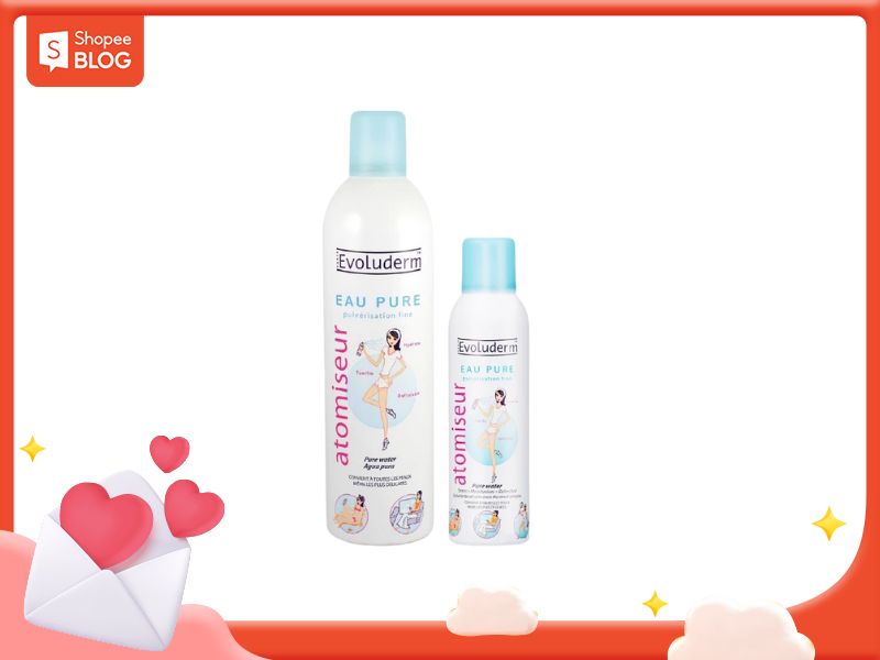 Xịt khoáng Evoluderm Atomiseur Eau Pure