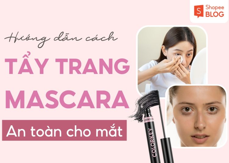 cách tẩy trang mascara