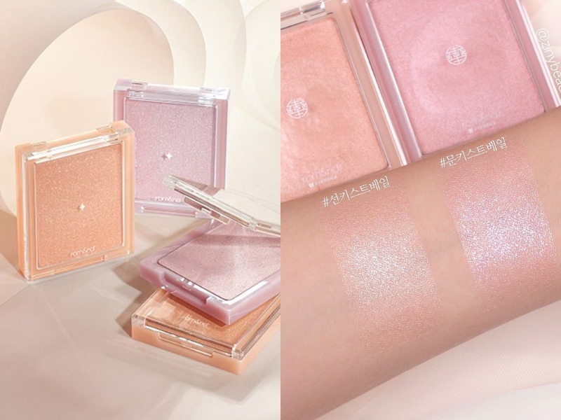 Phấn highlight bắt sáng Romand See-Through Veilighter