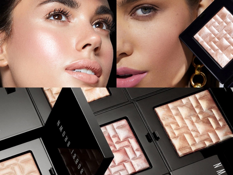 Phấn highlight Bobbi Brown Highlighting Powder – Màu Pink Glow