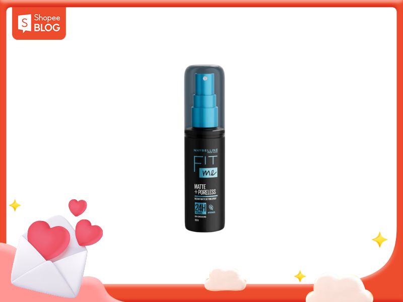 Xịt khoá lớp makeup cho da dầu Maybelline 