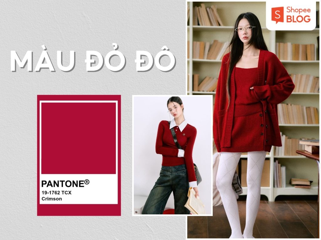 Phối đồ Màu đỏ đô